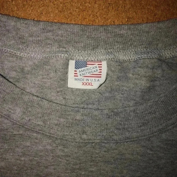 Vintage Broad Street Brawlers Football Long Sleeve Tee (Made in USA) NWOT Philly - Picture 4 of 4